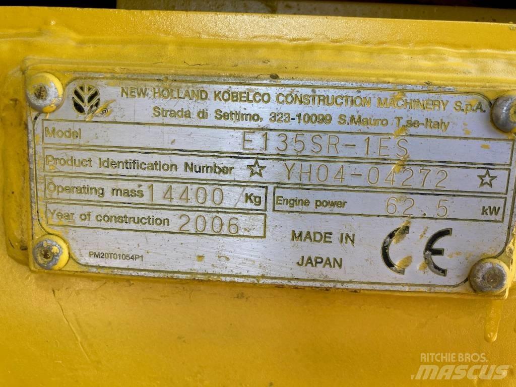 New Holland E 135 SR Midi bagri 7t – 12t