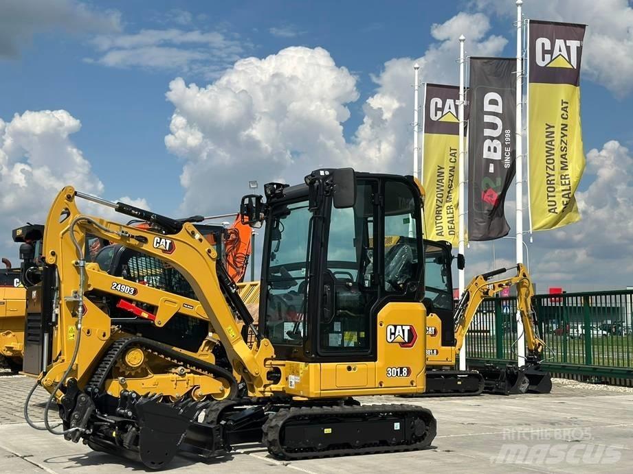 CAT 301.8 Mini bagri <7t