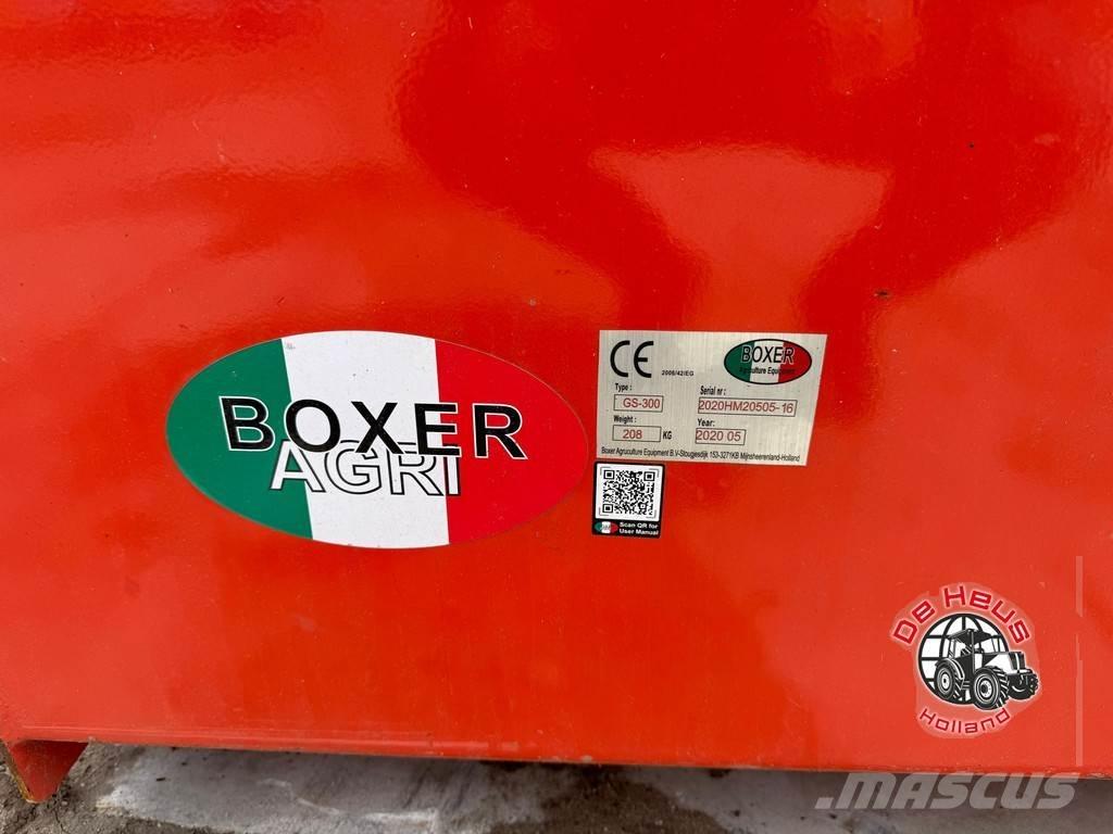 Boxer GS300 Ostali priključki in naprave za pripravo tal