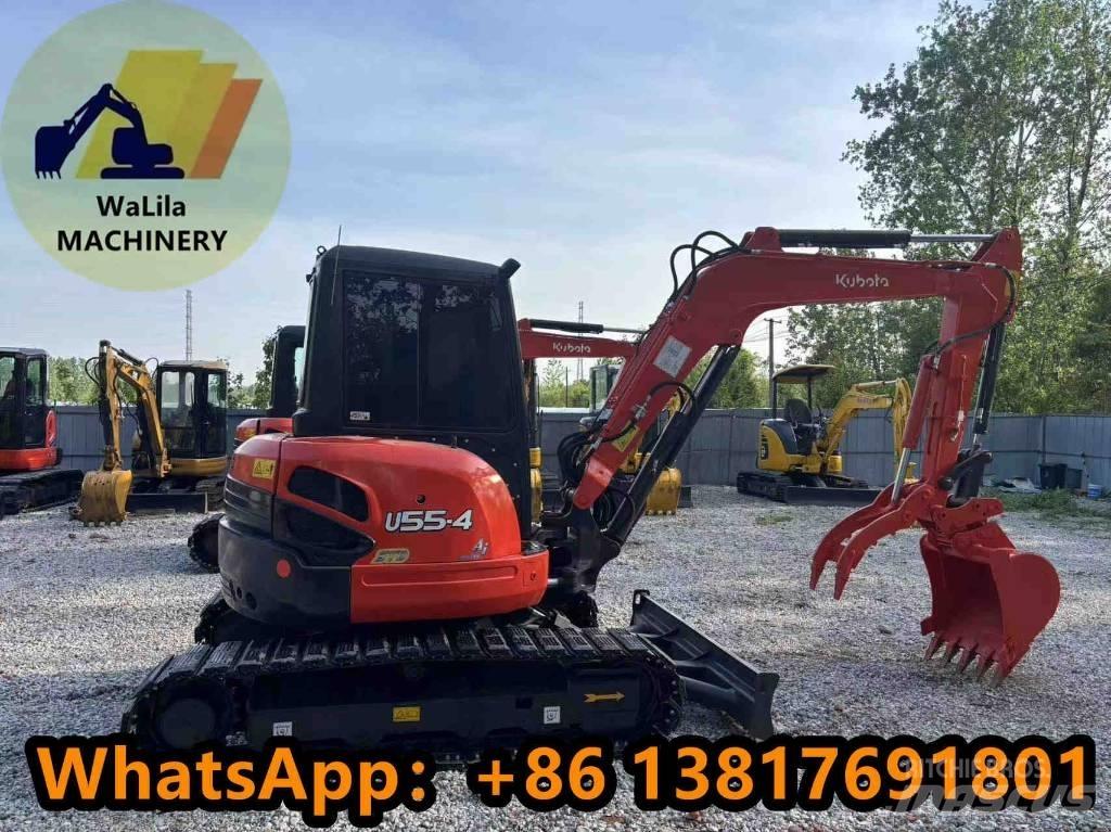 Kubota U 55-4 Mini bagri <7t