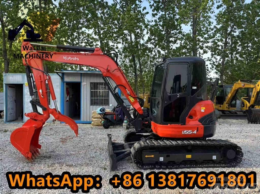 Kubota U 55-4 Mini bagri <7t