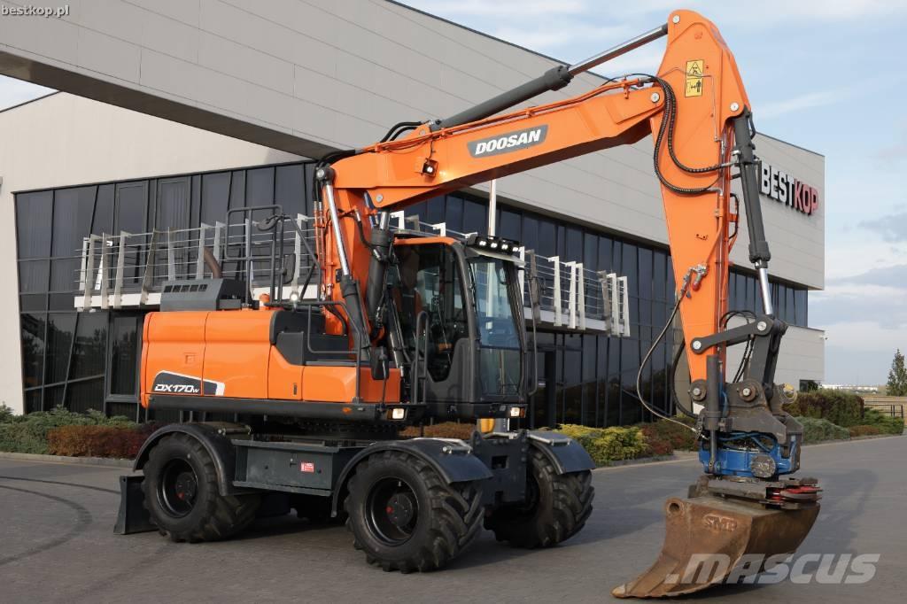 Doosan DX170W-5 Bagri na kolesih