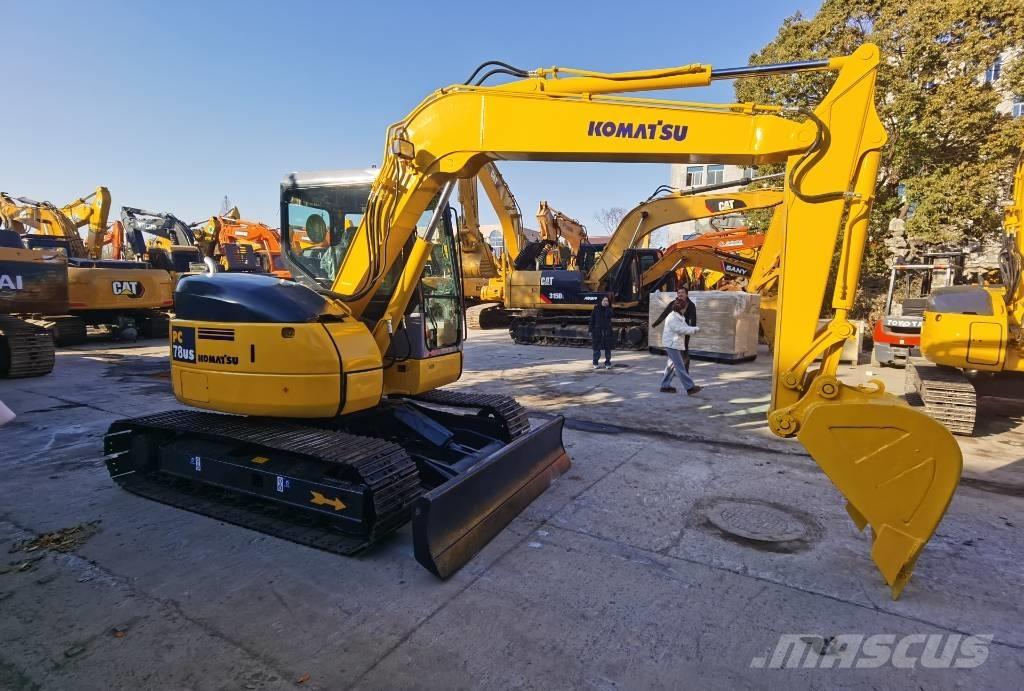 Komatsu PC 78 US-6 Midi bagri 7t – 12t