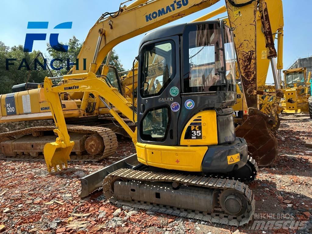 Komatsu PC 35 MR Mini bagri <7t