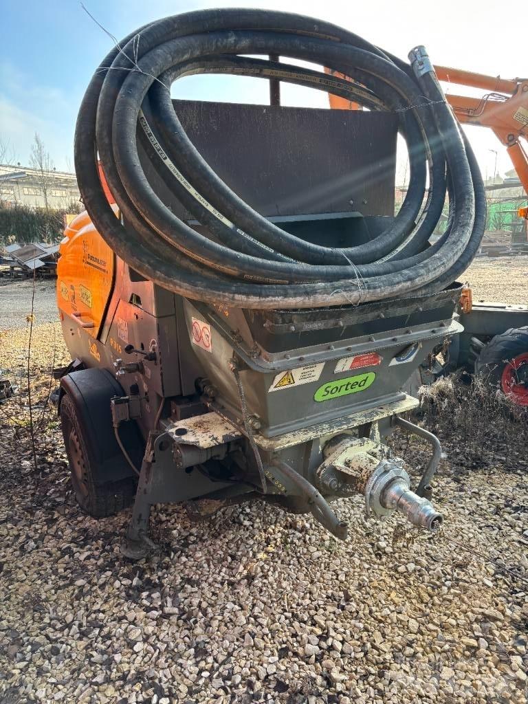 Putzmeister P 715 TD Kamionske črpalke za beton