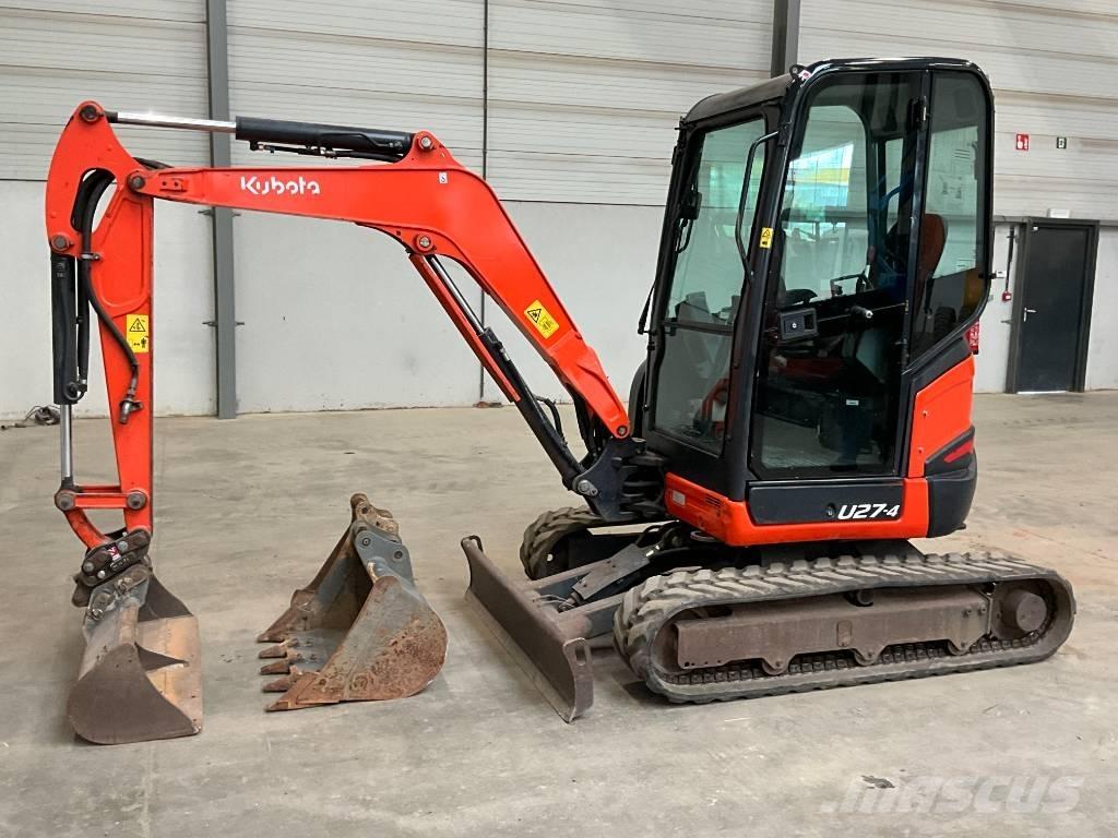 Kubota U 27-4 Mini bagri <7t