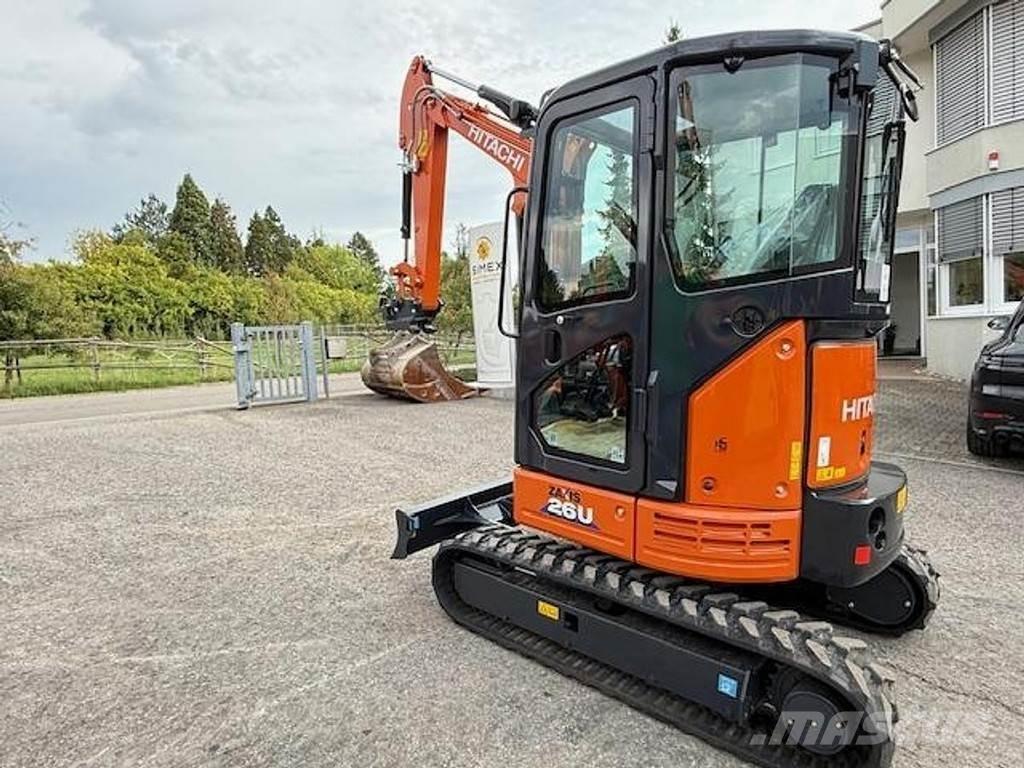 Hitachi ZX26 U-6 Mini bagri <7t