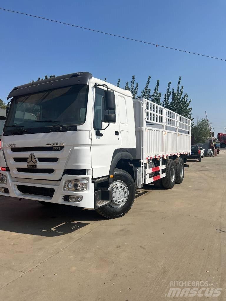 Howo 371 Tovornjaki s kesonom/platojem