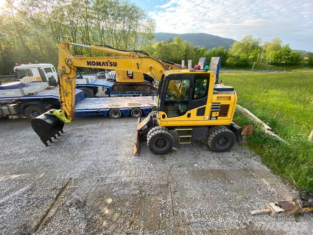 Komatsu PW 148 Bagri na kolesih