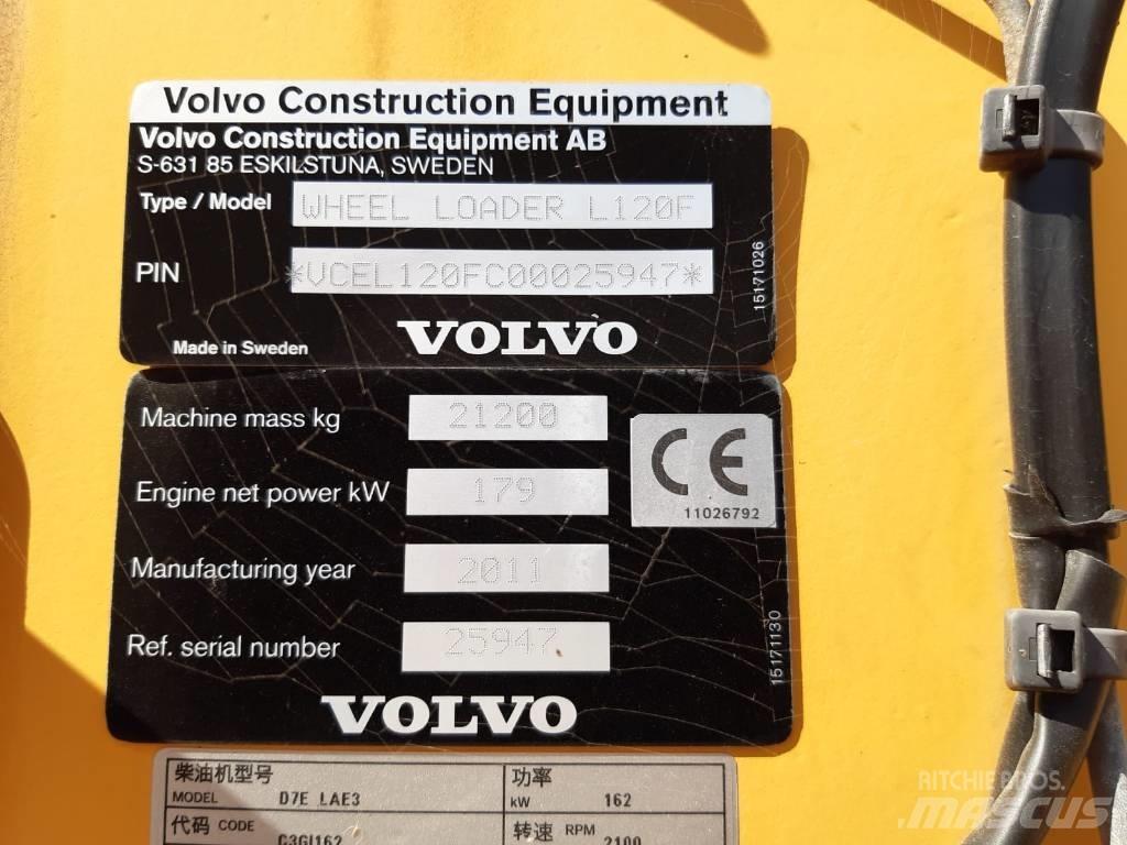 Volvo L 120 F Kolesni nakladalci