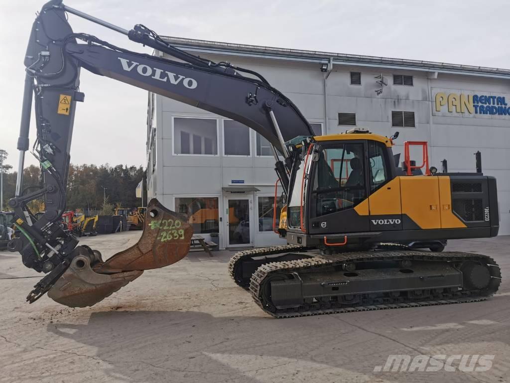 Volvo EC 220 EL Bagri goseničarji