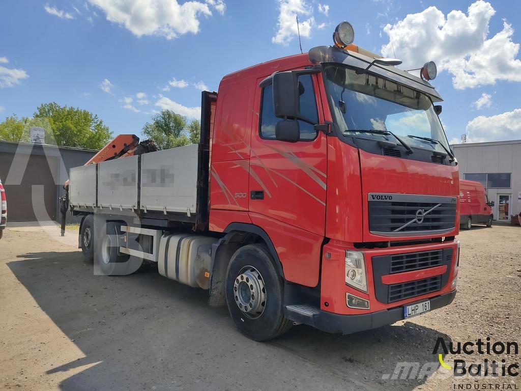 Volvo FH500 Tovornjaki s kesonom/platojem