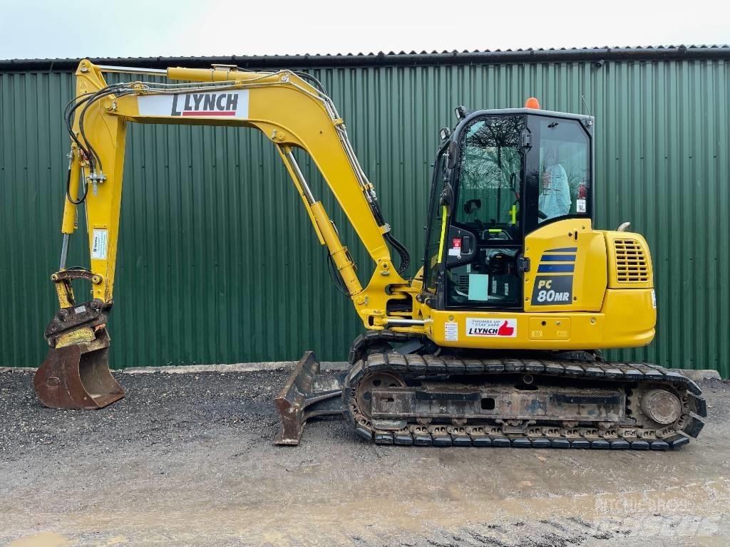 Komatsu PC 80 MR-5E0 Midi bagri 7t – 12t
