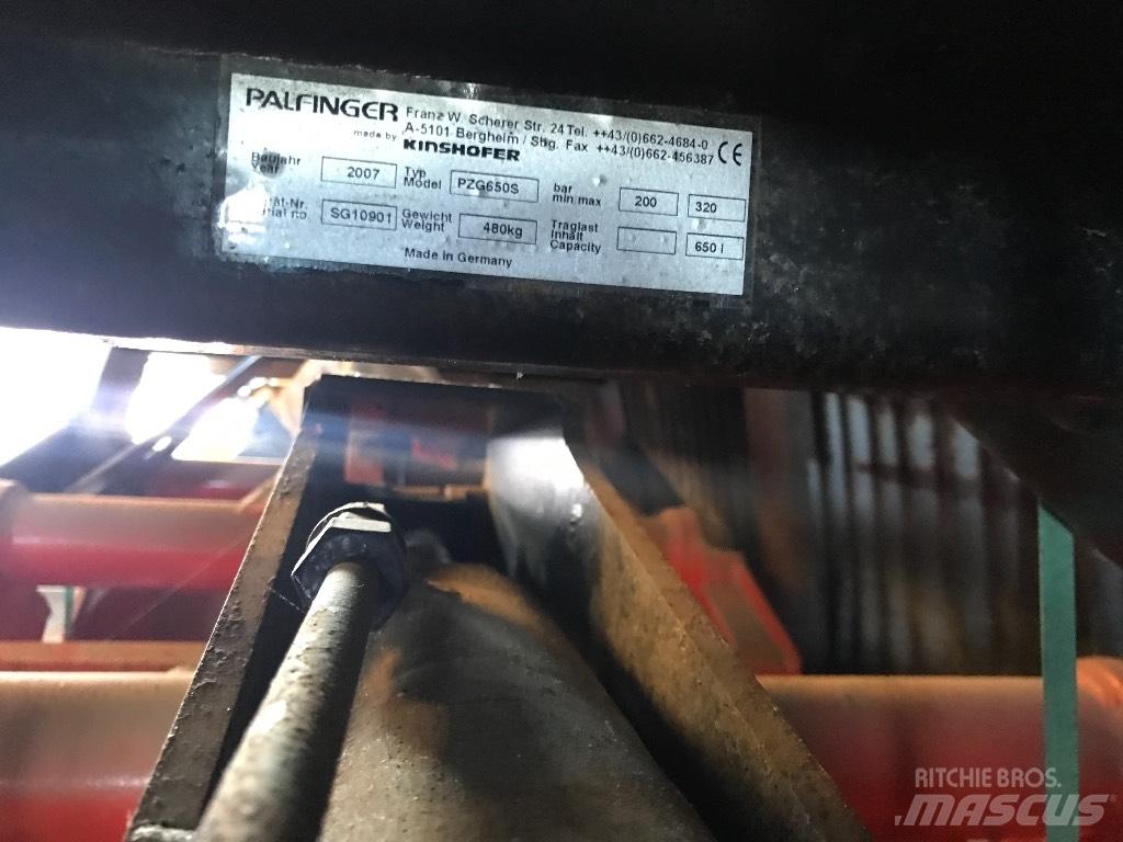 Palfinger PZG650S Dodatki za rokovanje s tovorom