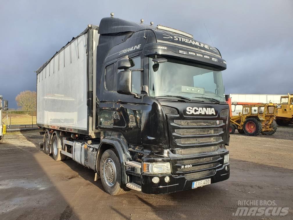 Scania R 490 Tovornjaki za žagovino