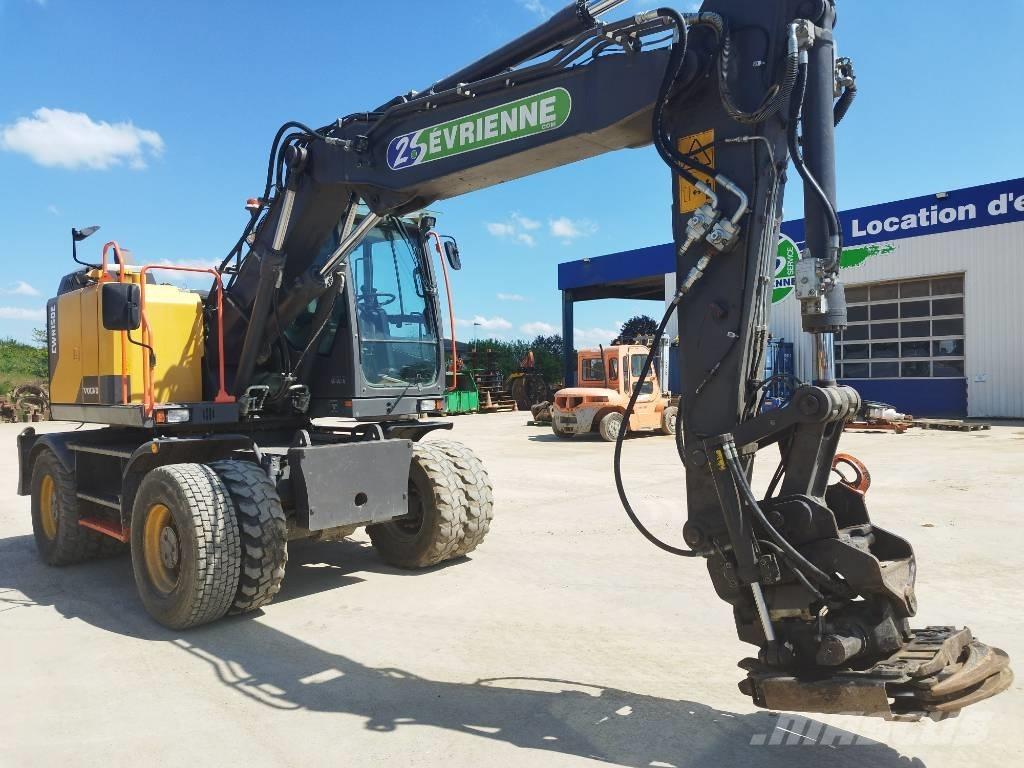 Volvo EWR 150 E Bagri na kolesih