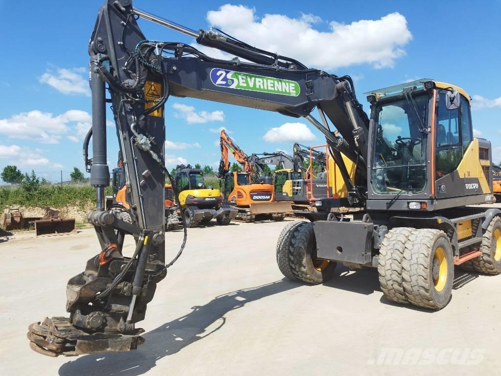 Volvo EWR 150 E Bagri na kolesih