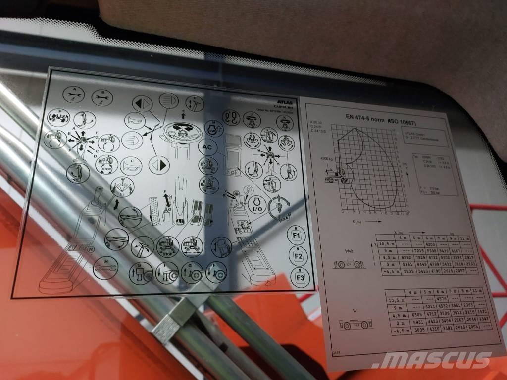 Atlas 250 MH Bagri za prekladanje primarnih/sekundarnih surovin