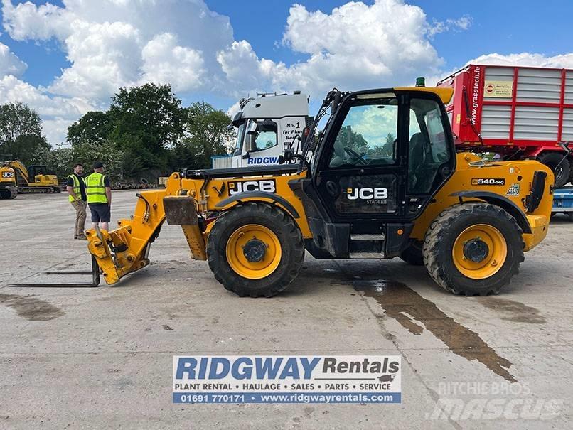 JCB 540-140 Teleskopski viličarji