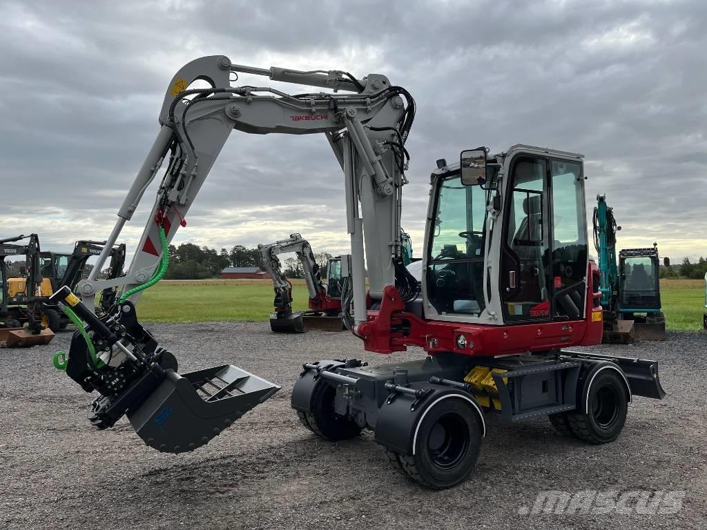 Takeuchi TB 370 W Bagri na kolesih