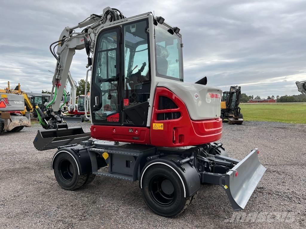Takeuchi TB 370 W Bagri na kolesih