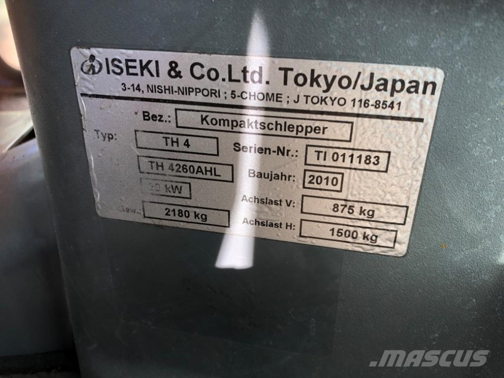 Iseki TH 4260 AHL Manjši traktorji