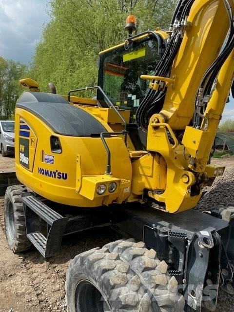 Komatsu PW 98 MR-11 Bagri na kolesih