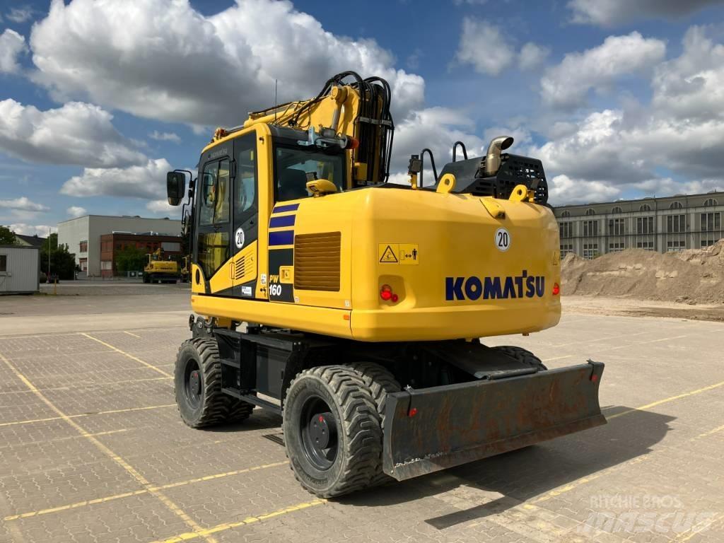 Komatsu PW 160-11 E0 Bagri na kolesih