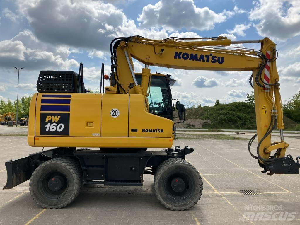 Komatsu PW 160-11 E0 Bagri na kolesih