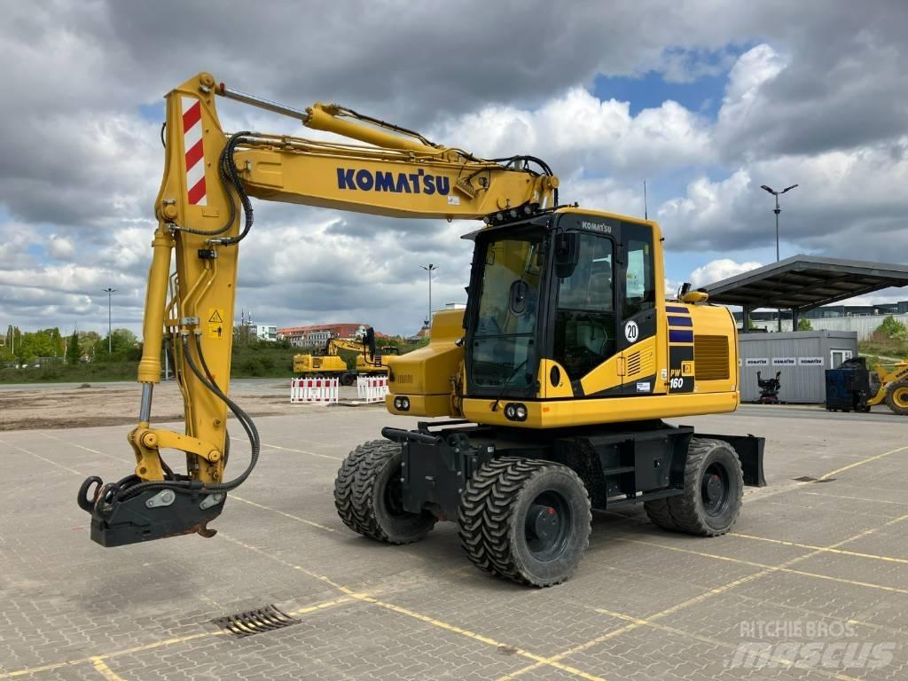 Komatsu PW 160-11 E0 Bagri na kolesih