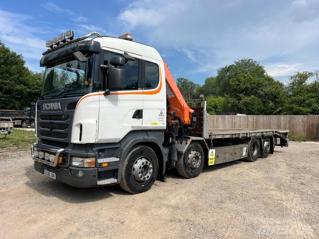 Scania R 400 Tovornjaki z žerjavom