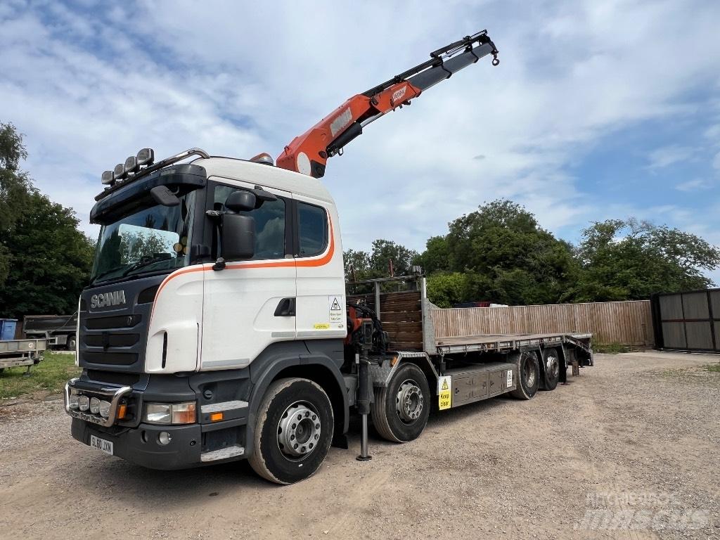 Scania R 400 Tovornjaki z žerjavom