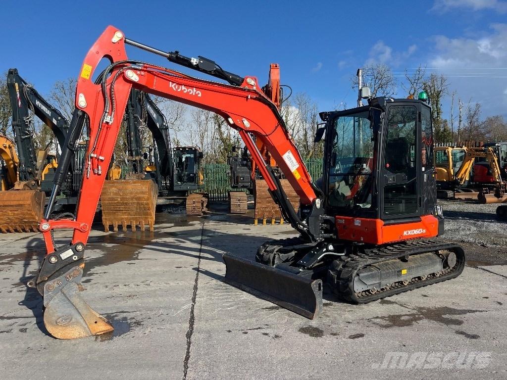 Kubota KX 060-5 Mini bagri <7t