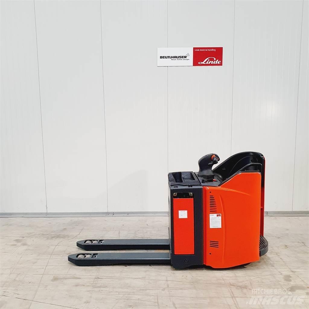 Linde T20SP kurz Električni nizko dvižni viličar