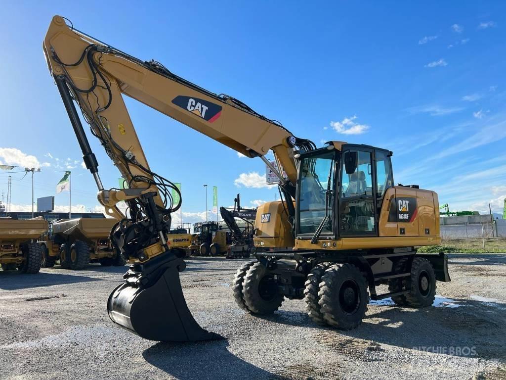 CAT M 318 F Bagri na kolesih