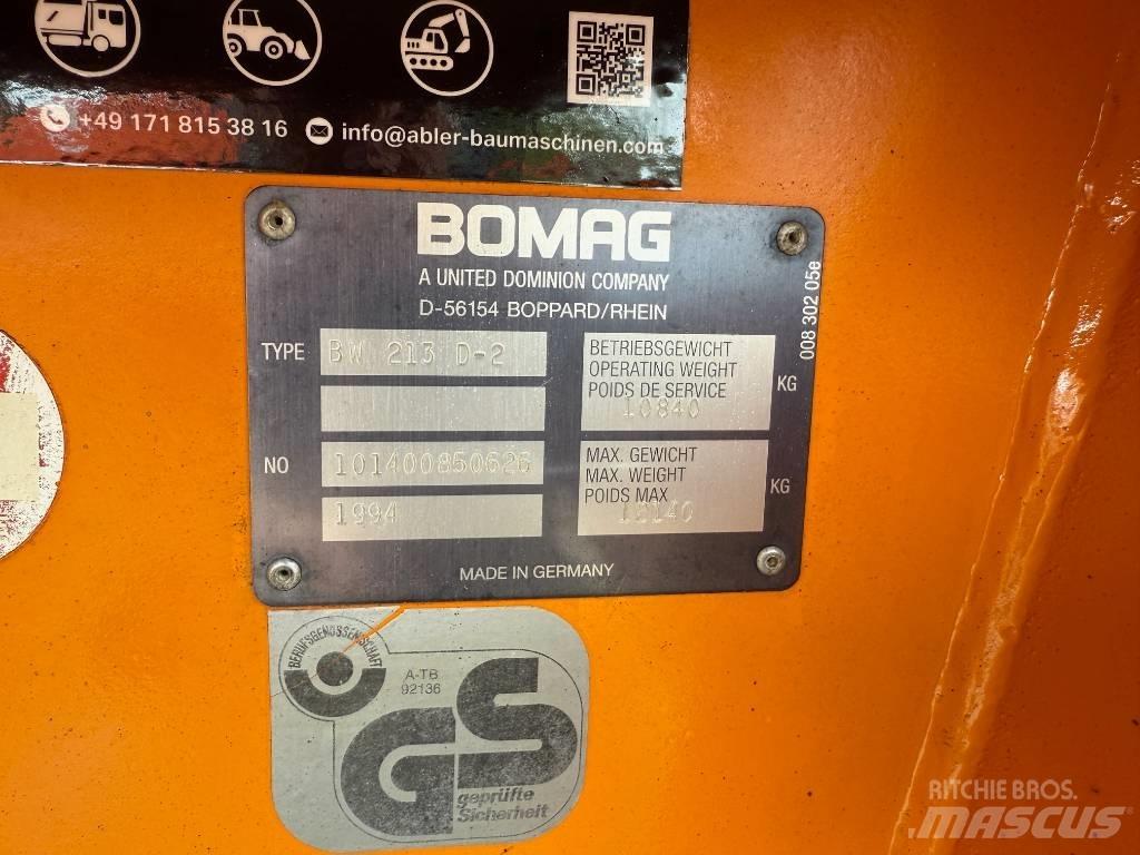Bomag BW 213 D-2 Enojni valjarji