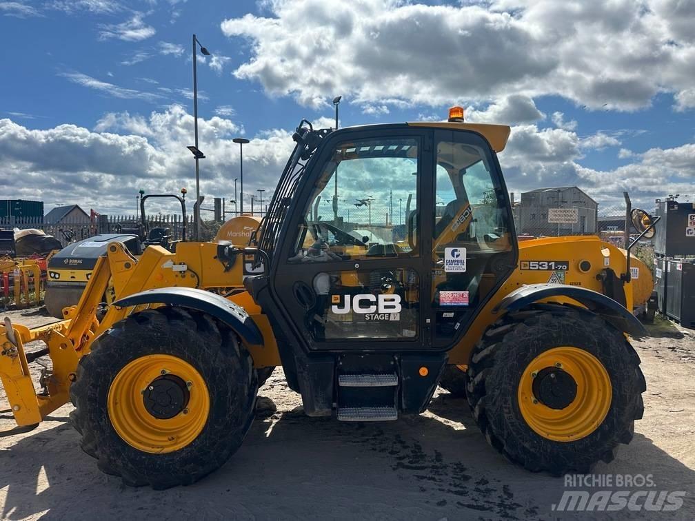 JCB 531-70 Teleskopski viličarji