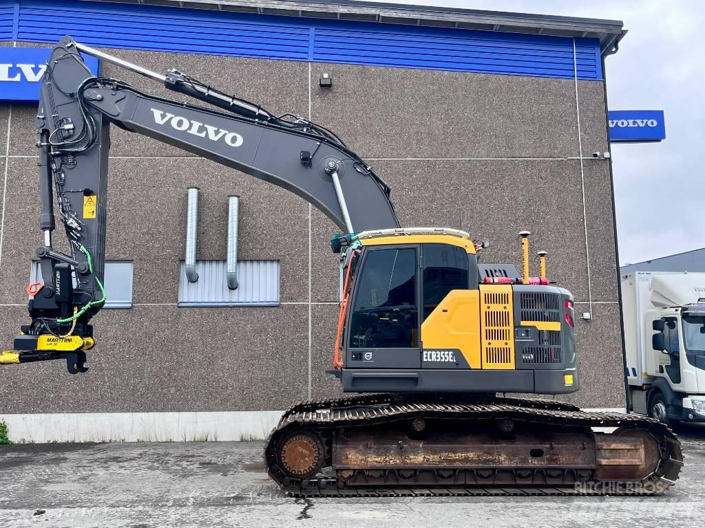 Volvo ECR 355 E Bagri goseničarji