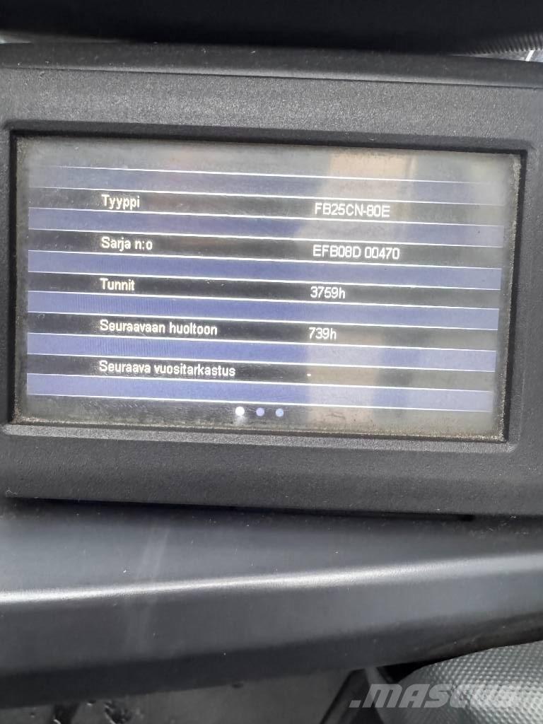 Mitsubishi FB 25 CN Električni viličarji