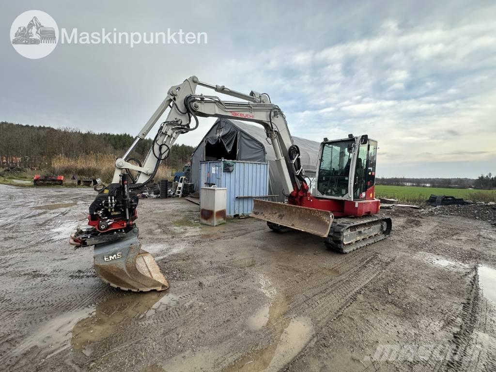 Takeuchi TB 280 FR Midi bagri 7t – 12t