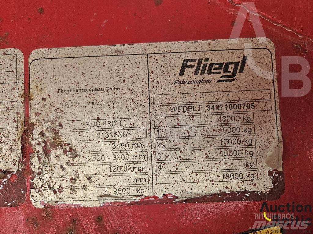 Fliegl SDS 480 T Polprikolice s ponjavo