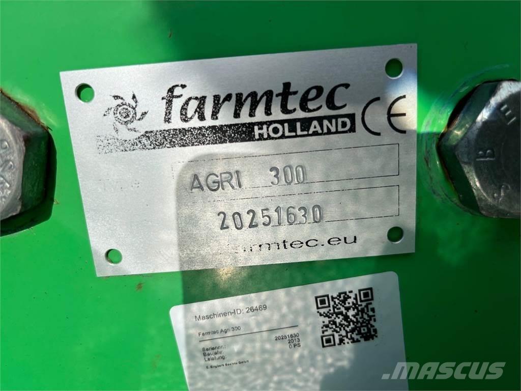  Farmtec Agri 300 Ostali priključki in naprave za pripravo tal