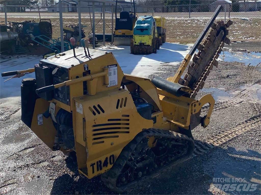 Vermeer RTX250 Freze za kopanje jarkov Trenčerji