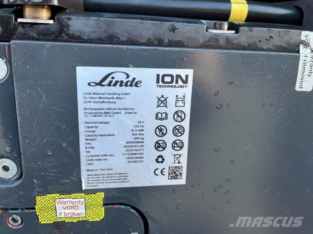 Linde E 16 P Li-ION Električni viličarji