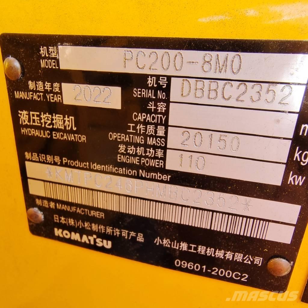 Komatsu PC 200 Bagri goseničarji