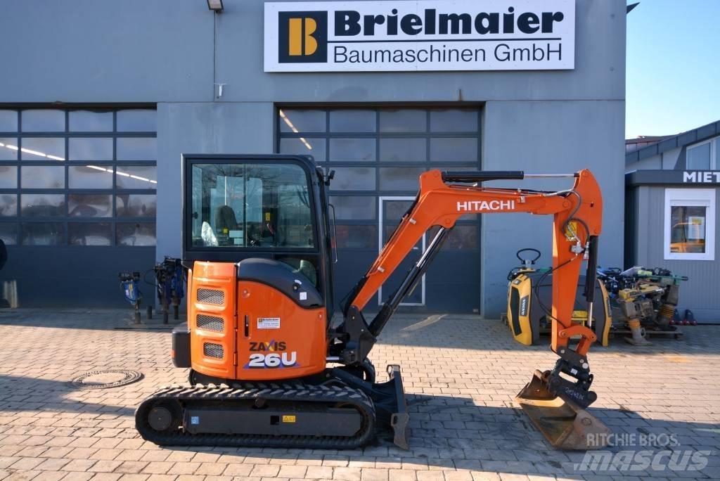 Hitachi ZX 26 U-6 Mini bagri <7t