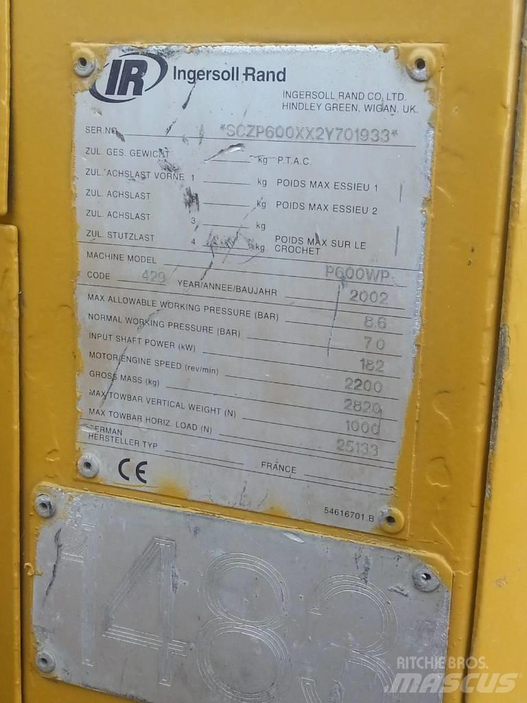 Ingersoll Rand P 600 Kompresorji