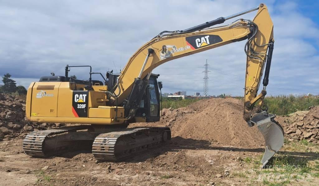 CAT 320 FL 3D Bagri goseničarji