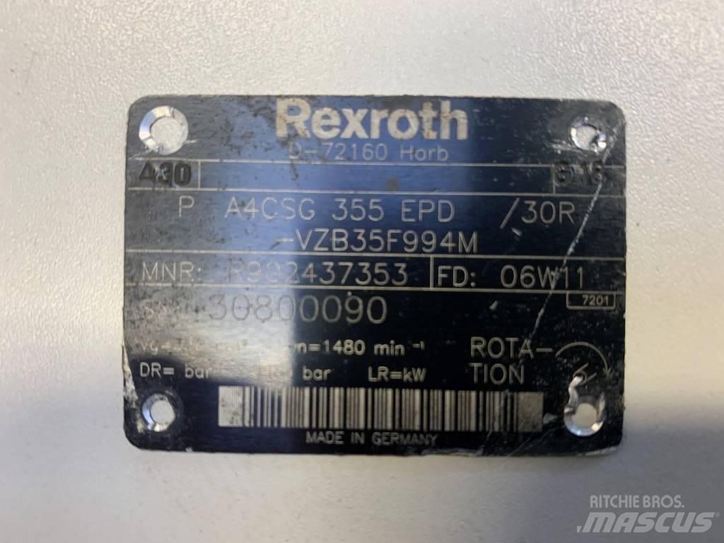 Rexroth A4CSG355 Hidravlika