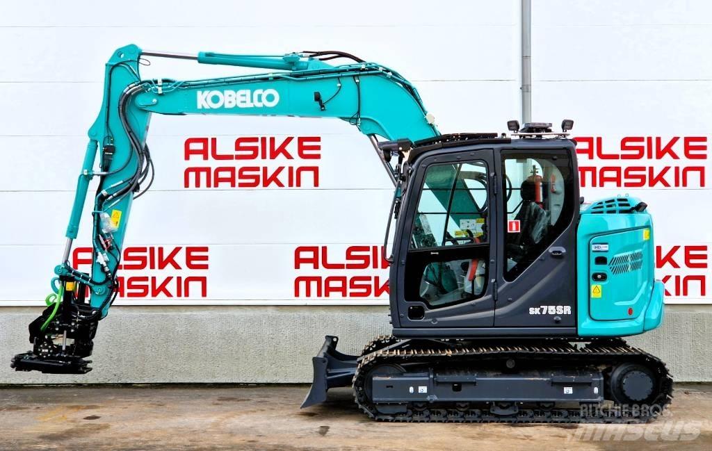 Kobelco SK75 SR-7 Bagri goseničarji